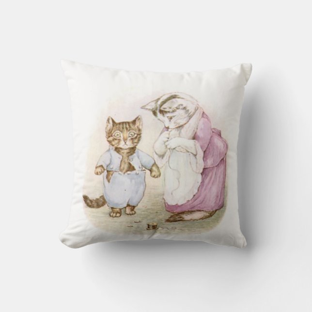Coussin Beatrix Potter Tom Kitten (Recto)