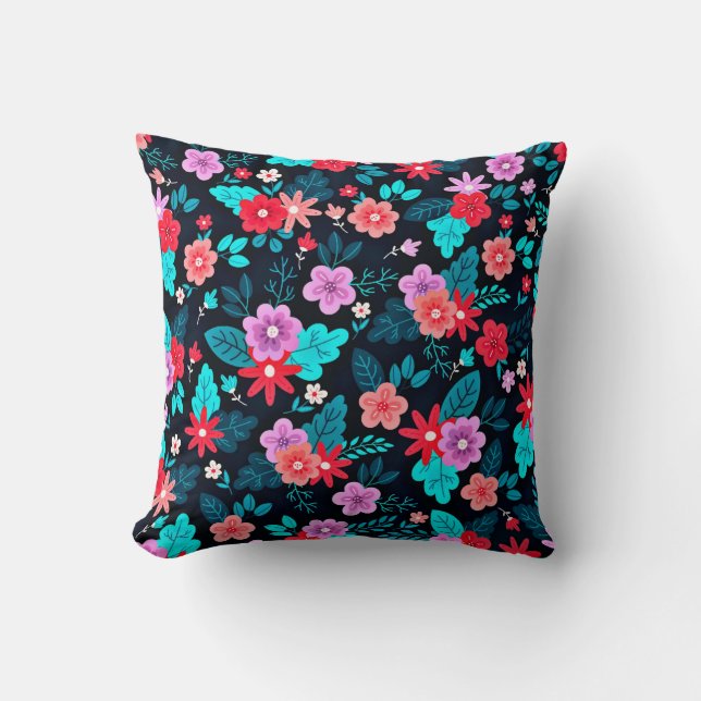 Coussin Beau arrangement Ditsy Floral Pattern-56576 (Recto)