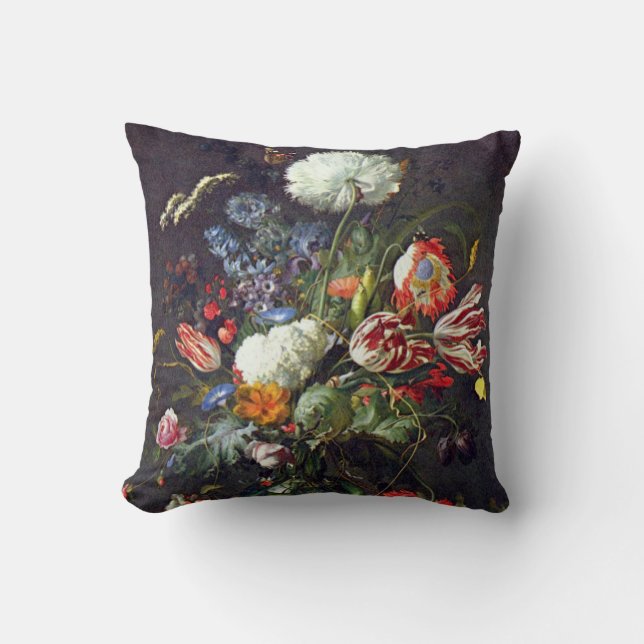 Coussin Beau art floral (Recto)