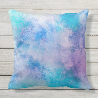 COUSSIN BEAU COUP DE LAIT BLEUE PASTEL JAUNE