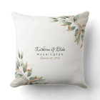 Beau Mariage Foliage & Gold Custom Names