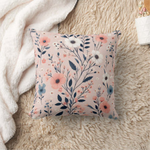 Coussin Beau motif floral