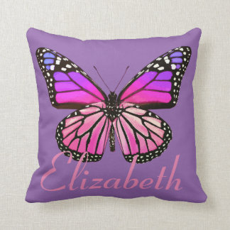 Coussin Beau papillon personnalisé