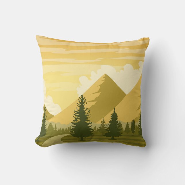Coussin Beau paysage (Recto)
