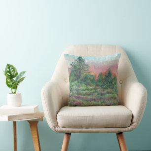 Coussin Beau Paysage Art