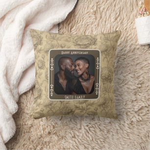 Coussin Beau souvenir 50e anniversaire de mariage 