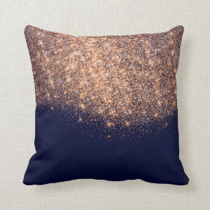 Coussin Beauté bleue de cuivre de maquilleur de parties