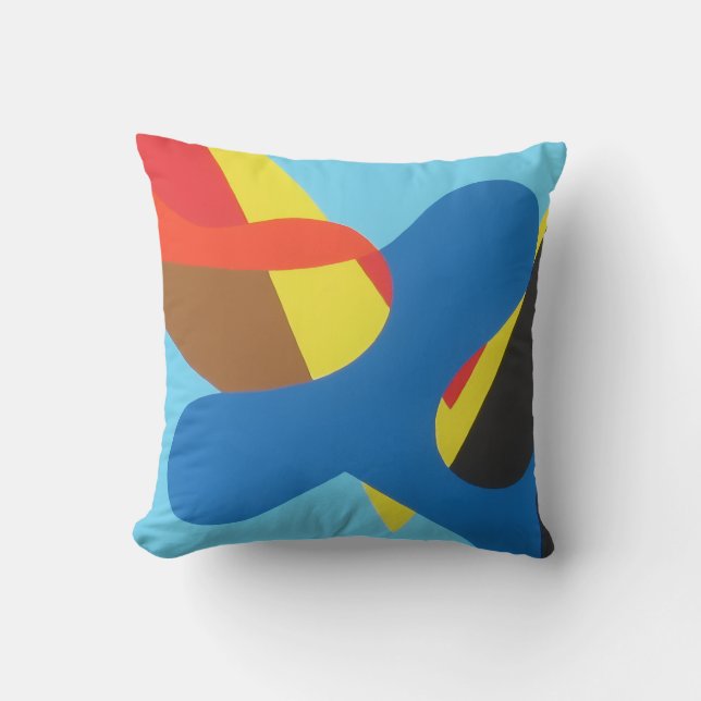 Coussin Beautiful and Vibrant Colors! Throw Pillow (Recto)