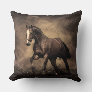 Coussin Beautiful horse throw pillow