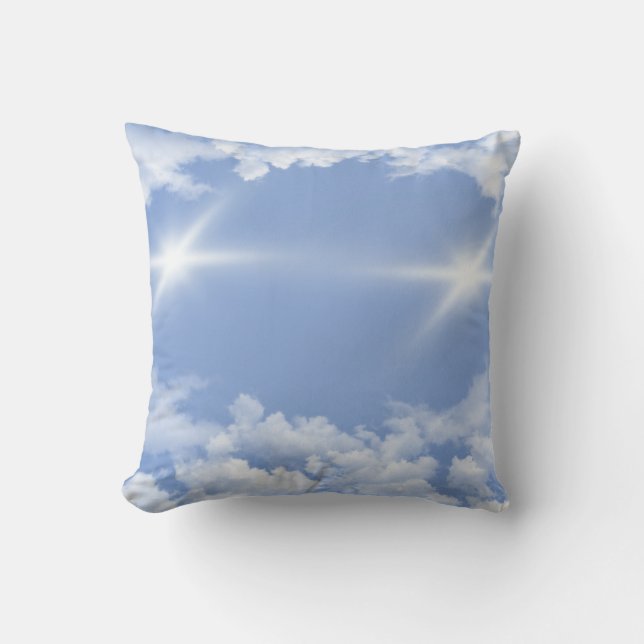 Coussin beaux nuages (Recto)