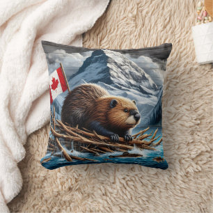 Coussin Beaver Lodge by Snowy Mountains