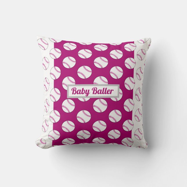Coussin Bébé Baller Blanket (Recto)