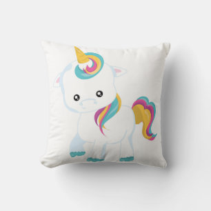 Coussin Bébé coloré mignon licorne