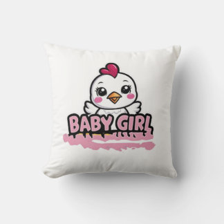 Coussin Bébé fille
