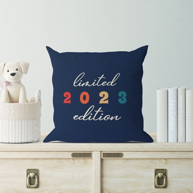 Coussin Bébé mignon année de naissance limitée Édition Arc (Créateur téléchargé)