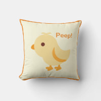 Bébé mignon poussin jaune