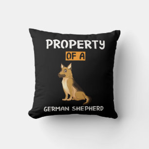 Coussin Beekeeper Art Propriété D'Un Berger Allemand