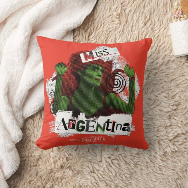 Coussin Beetlejus | Miss Argentine (Couverture)