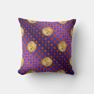 Coussin Bélier & Boeuf de Feu