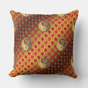 Coussin Bélier & Cheval de Terre