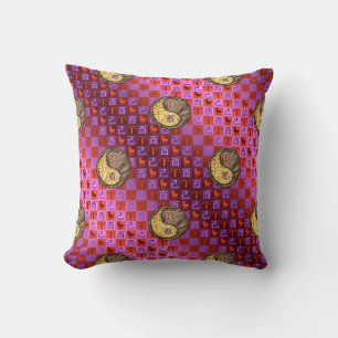 Coussin Bélier & Coq de terre