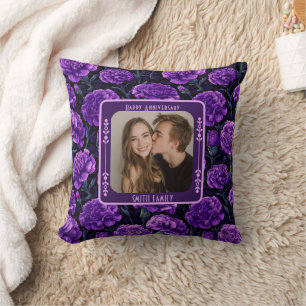 Coussin Belle 50e anniversaire de mariage sentimental 