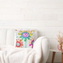 Belle crèche Art coloré illustration florale