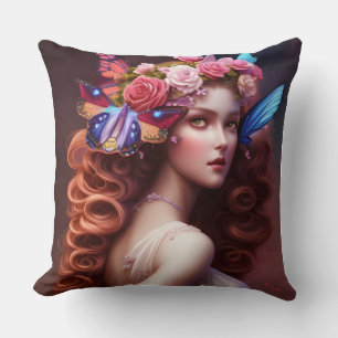 Coussin Belle Imaginaire Fairy Princesse