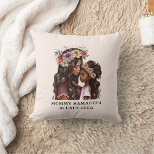 Coussin Belle mère et fille noire (2)