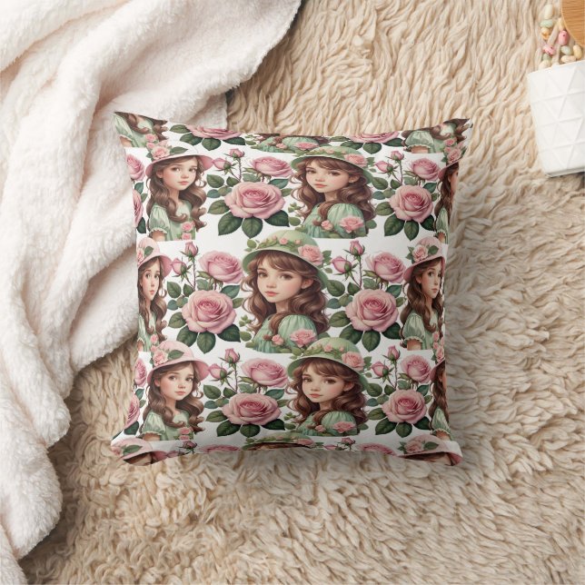 Coussin Belle petite fille (Couverture)