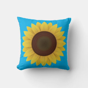 Coussin Belle tournesol d'été