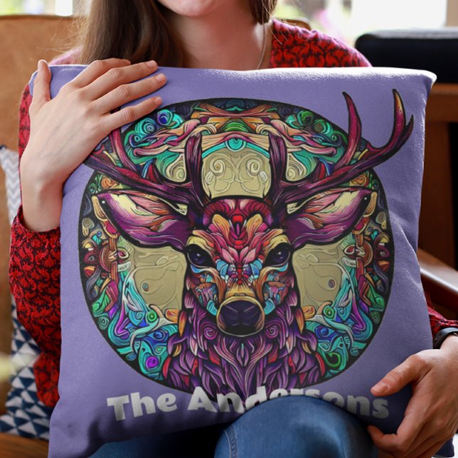 Coussin Belle Vibrant Buck (Créateur téléchargé)