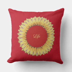 Coussin Belle Vie Tournesol