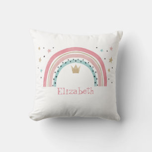 Coussin Belles étoiles arc-en-ciel