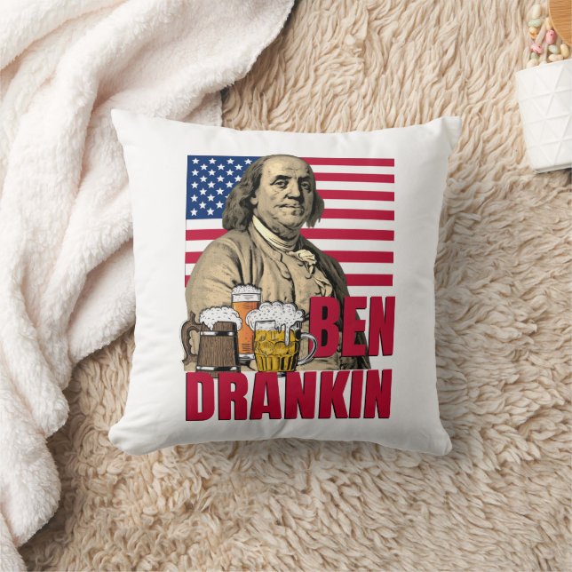 Coussin BEN DRANKIN 4 juillet (Couverture)