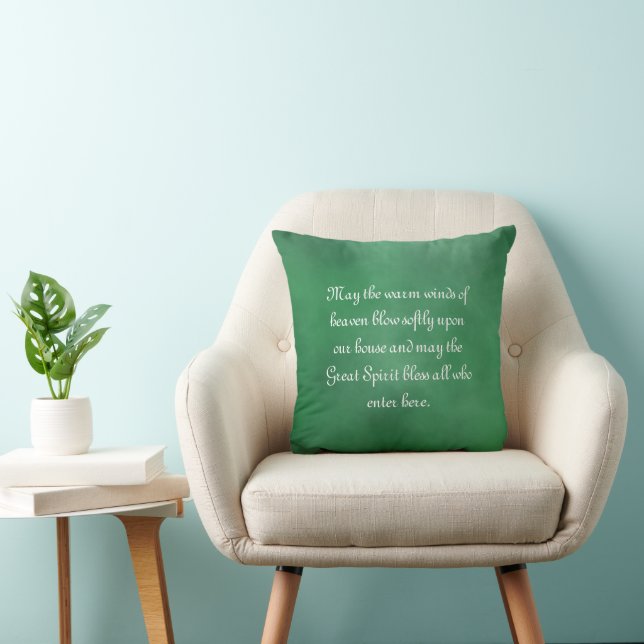 Coussin Bénédiction des Amérindiens pour l'oreiller domest (Chaise)