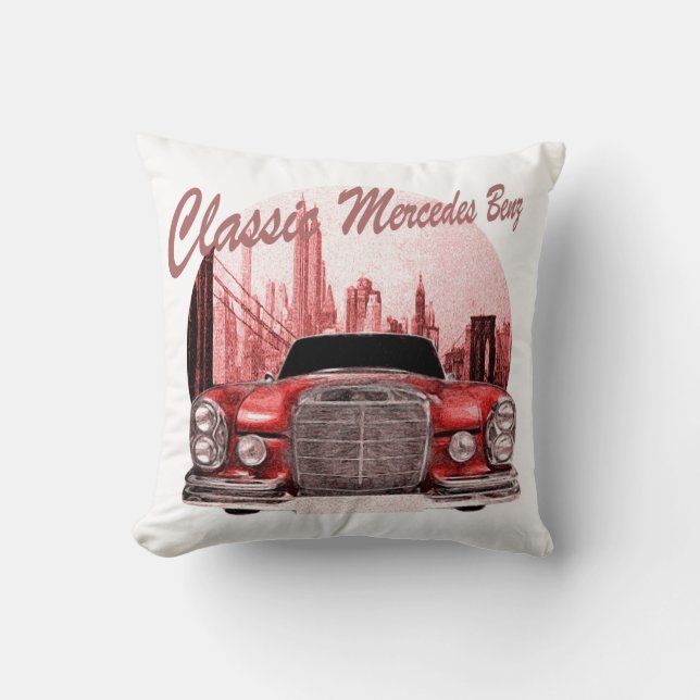 Coussin Benz classique de Mercedes de voiture (Recto)