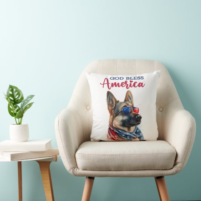 Coussin Berger patriotique allemand (Chaise)