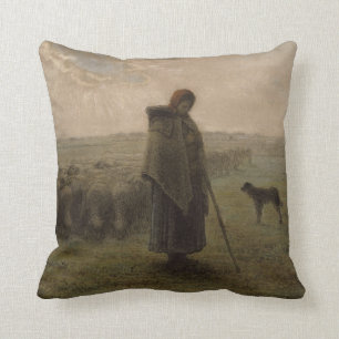 Coussin Bergère et son troupeau 1862-63