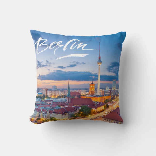 Coussin Berlin, Allemagne (Recto)