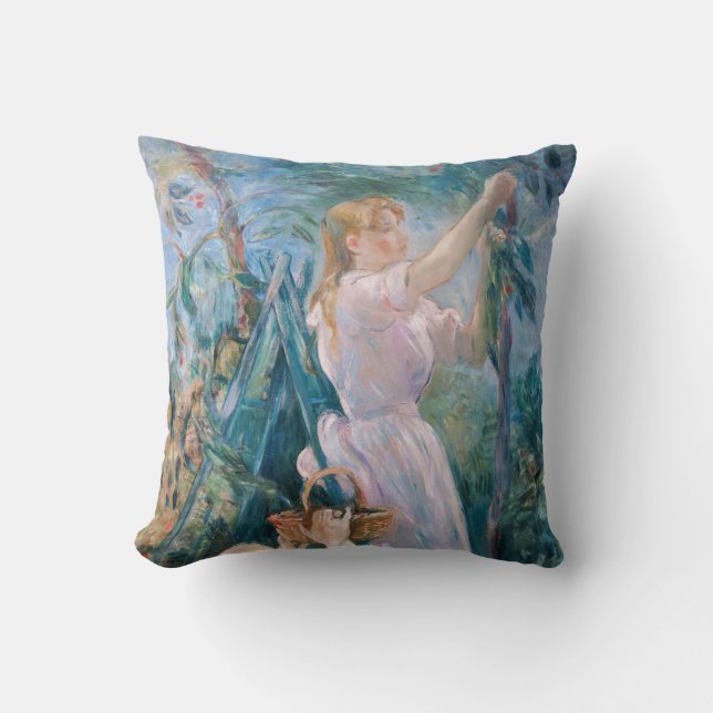 Coussin Berthe Morisot - Le Sicker À Cerise (Recto)