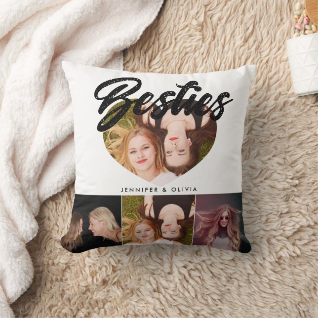 Coussin Besoins | Noir et blanc | Collage de photos (Couverture)