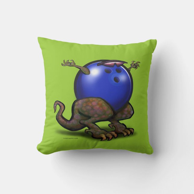 Coussin Bête de Bowling (Recto)