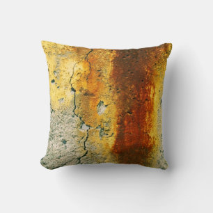 Coussin Béton rouillé Grunge Urbain