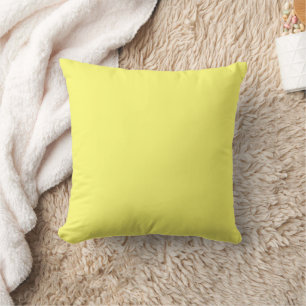 Coussin Beurre jaune