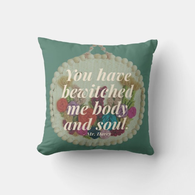 Coussin Bewitched Me Throw Pillow (Recto)