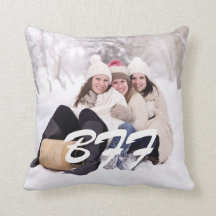 bff écriture photo personnalisée pois élégant