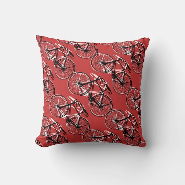 Coussin Bicyclettes (Recto)