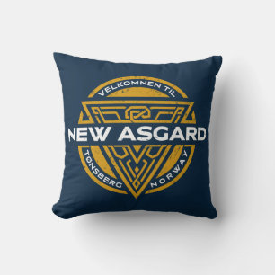 Coussin Bienvenue À New Asgard Souvenir Graphic