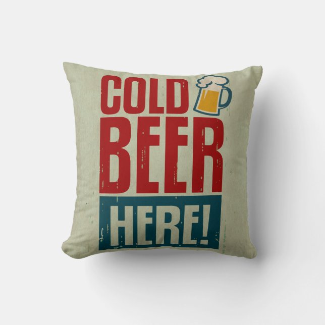 Coussin Bière froide (Recto)